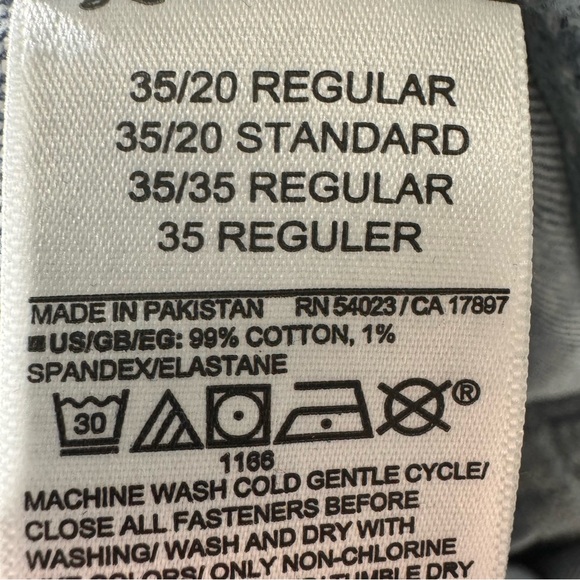 GAP Low Rise Stride Wide-Leg Blue Jeans Size 20 - Picture 12 of 13